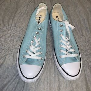 light blue converse